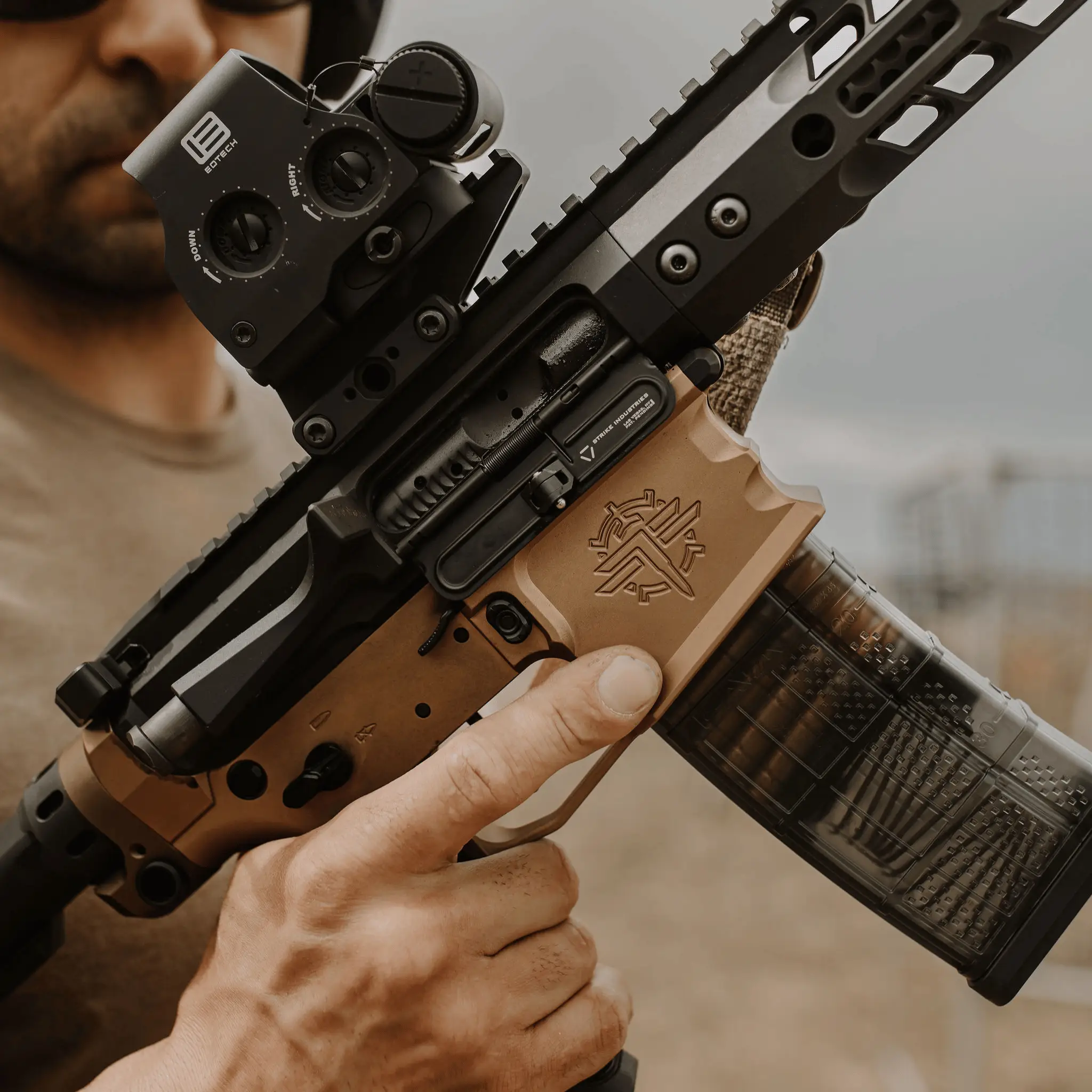 Tier 1 Tactical Kratos rifle close up